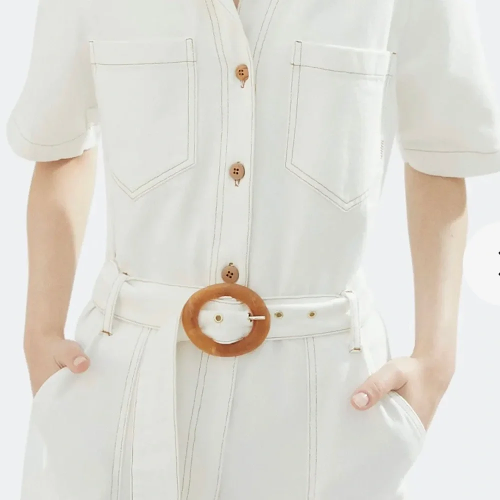 Arlo Belted Jumpsuit. NWT - Picture 6 of 7